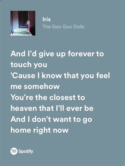 iris by goo goo dolls meaning|The Goo Goo Dolls – Iris Lyrics .